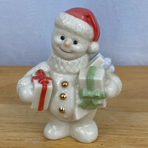 Vintage Lenox 2000 Christmas Snowman - December